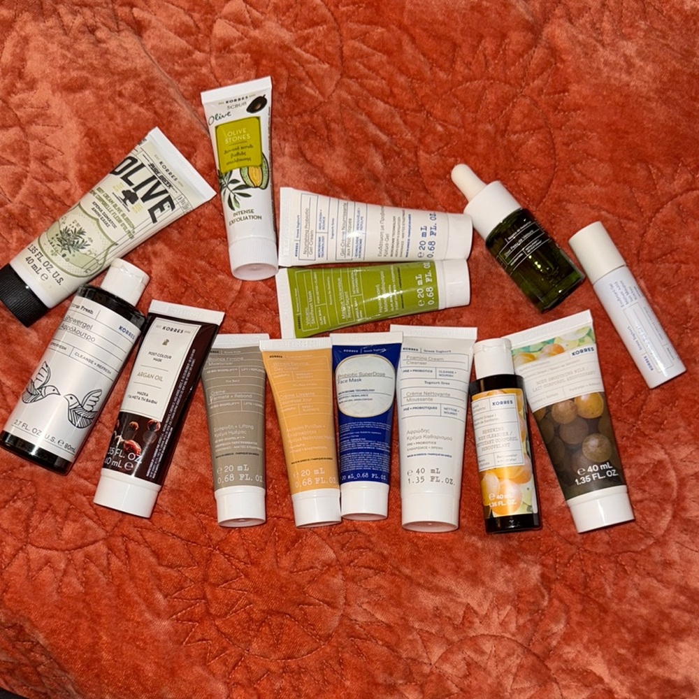 Skin & Body care travel products